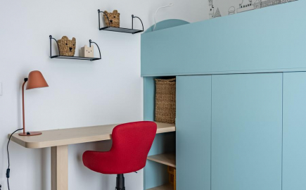 R&eacute;novation de deux chambres d'enfants &agrave; Colombes