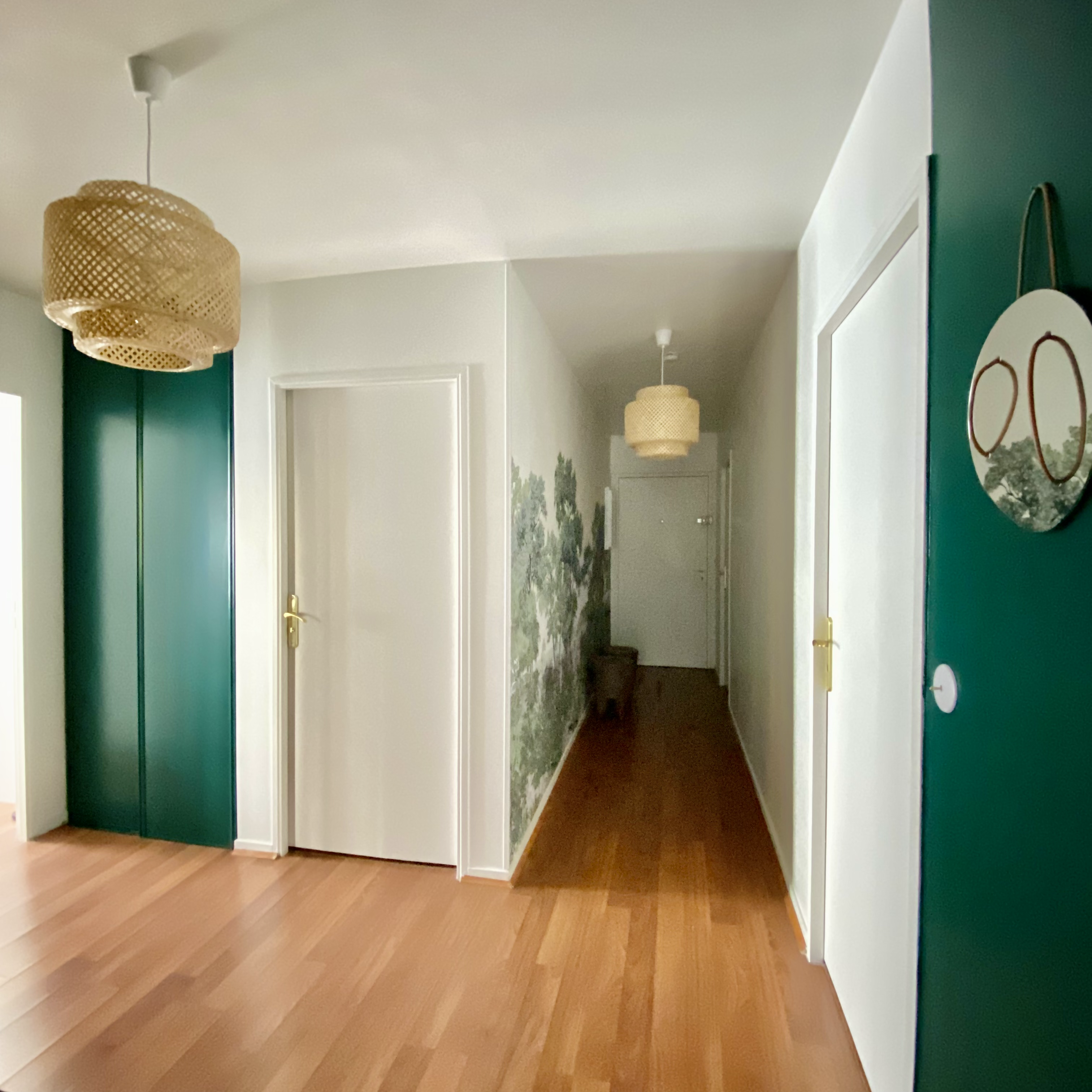 Photos d'une entr&eacute;e suite &agrave; des travaux de r&eacute;novation et de d&eacute;coration r&eacute;alis&eacute;s par Agence Studio B 